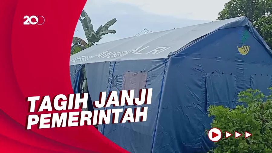 Potret Miris Korban Rumah Ambruk di Jembrana 3 Bulan Tinggal di Tenda 