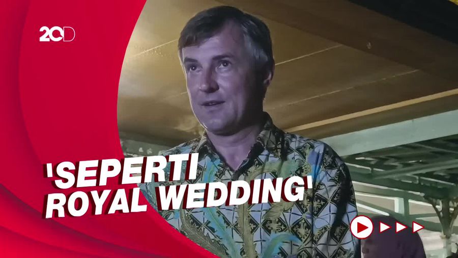 Dubes Ukraina Terpukau Melihat Budaya Jawa di Acara Kaesang-Erina
