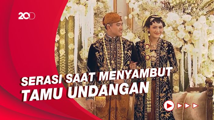 Gagah dan Anggunnya Kaesang-Erina di Acara Tasyakuran Pernikahan