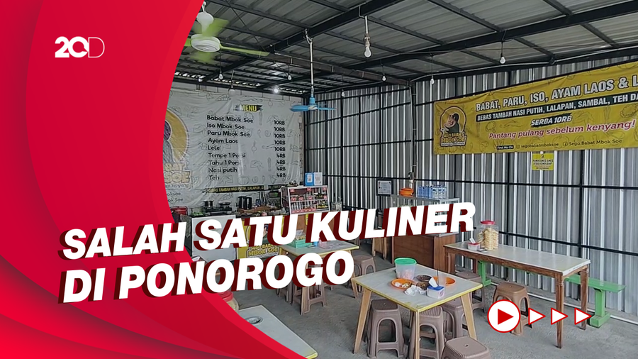 Sego Babat Mbok Soe Tawarkan Sajian Nikmat dan Nambah Nasi Sepuasnya