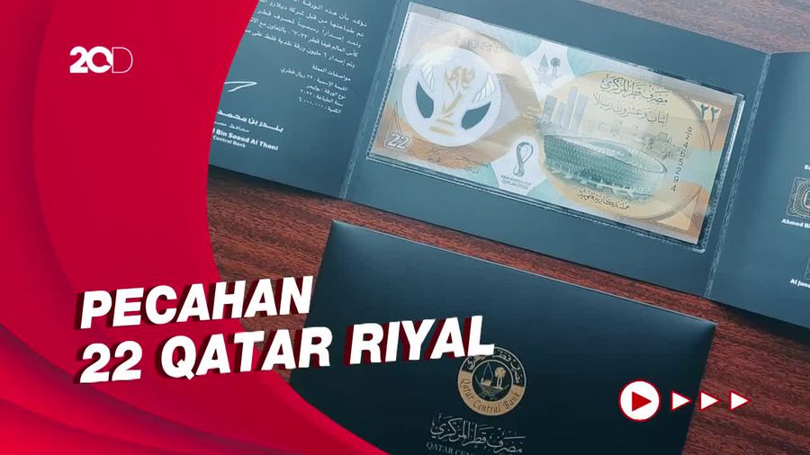 Qatar Cetak Uang Edisi Piala Dunia 2022