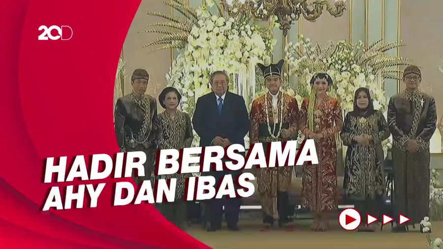 Momen Hangat SBY Hadir di Tasyakuran Malam Kaesang-Erina