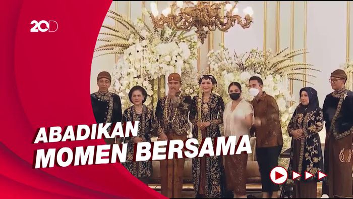 Momen Jokowi Minta Foto Bareng Raffi Ahmad Saat Tasyakuran Kaesang-Erina