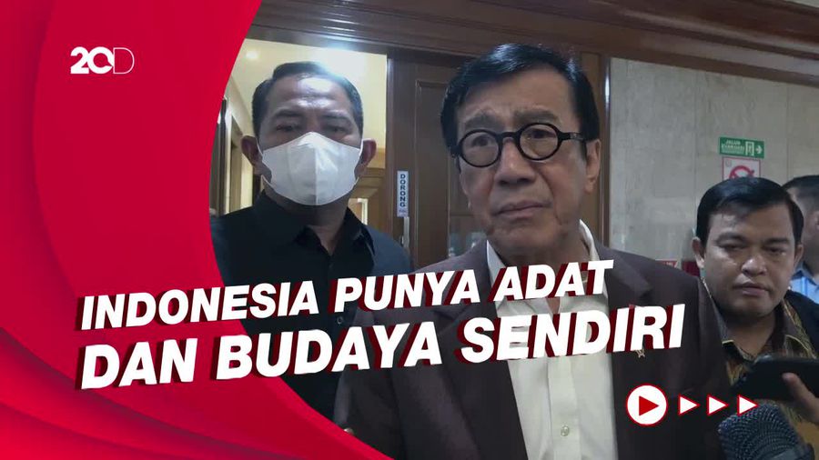 Yasonna Balas Pengacara Kondang soal KUHP: Jangan Paksa Liberalisme Seksual
