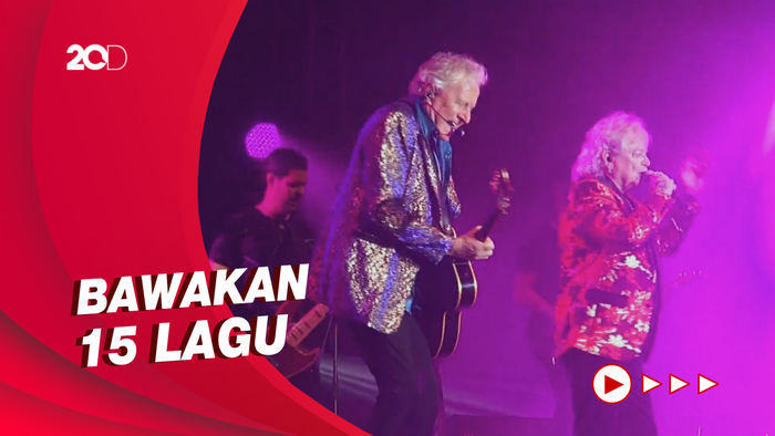 Aksi Air Supply Manggung di Kota Semarang