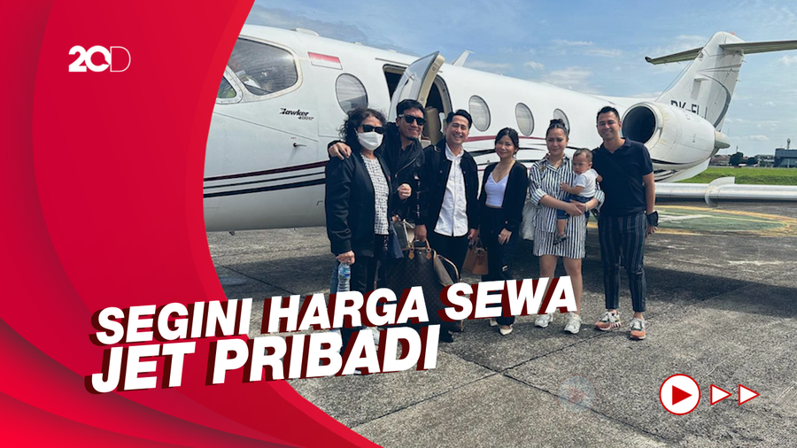 Raffi Naik Jet Pribadi ke Nikahan Kaesang-Erina, Berapa Harga Sewanya?