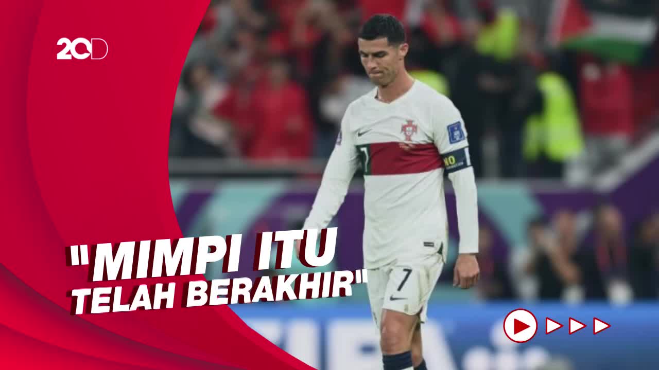 Ronaldo yang Selalu Menangis Tiap Gugur di Piala Dunia