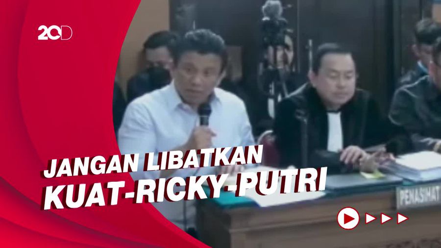Sambo Minta Eliezer Sama-sama Tanggung Jawab atas Kematian Yosua!