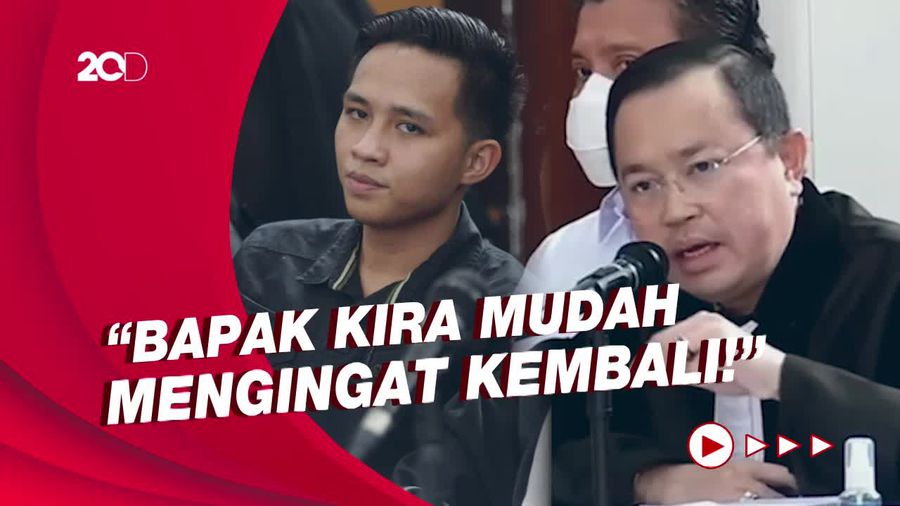Eliezer Emosi ke Pengacara Sambo: Saya Didoktrin Terus Tentang Skenario!