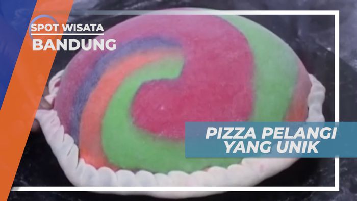 Pizza Pelangi, Sajian Asal Italia dengan Rasa Kota Kembang Bandung