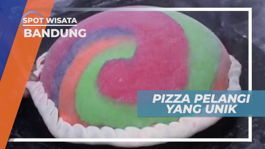 Pizza Pelangi, Sajian Asal Italia dengan Rasa Kota Kembang Bandung