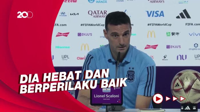 Argentina Vs Kroasia, Scaloni: Modric Panutan Bagi Kita