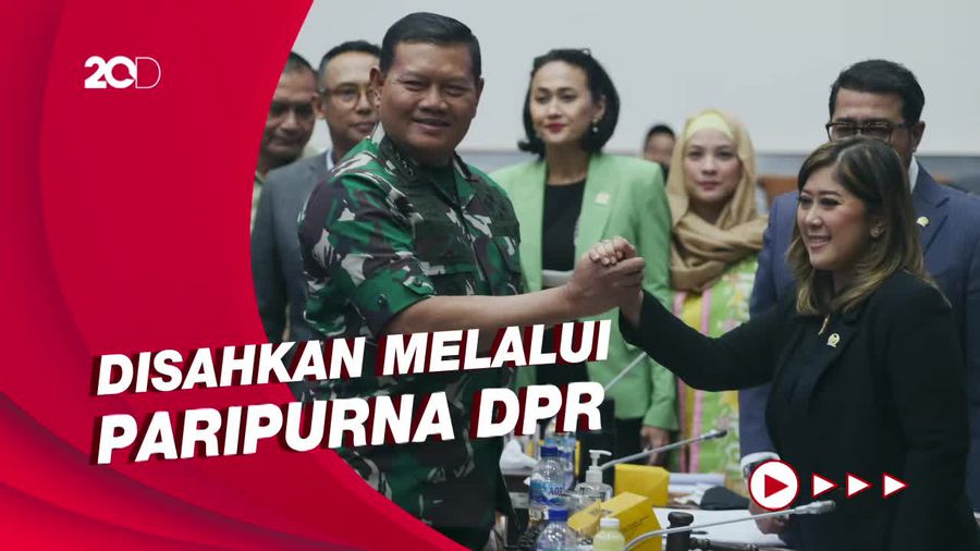 Ekspresi Laksamana Yudo Margono Saat DPR Sahkan jadi Panglima TNI