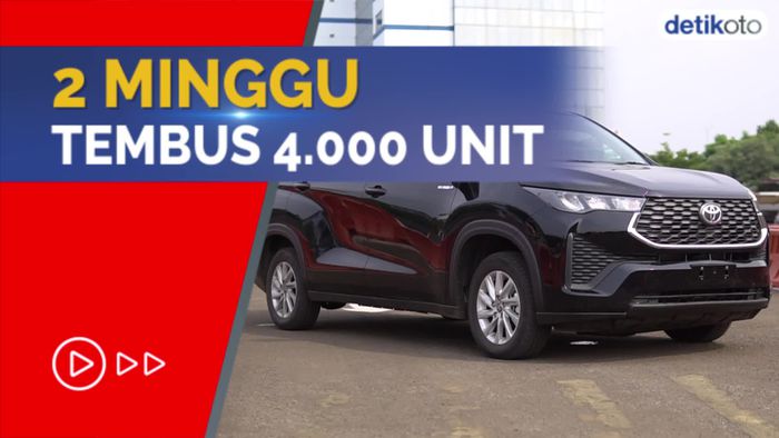 Berapa Banyak Toyota Kijang Innova Zenix yang Sudah Dipesan?