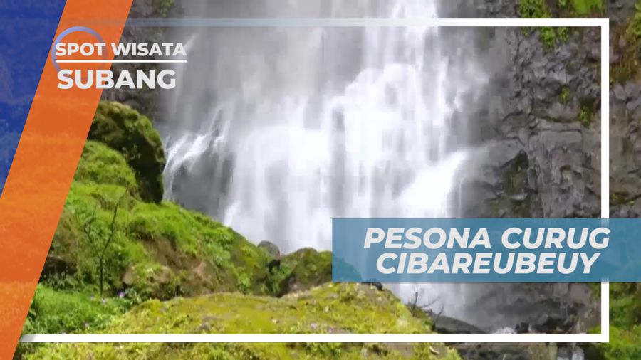 Curug Cibareubeuy, Air Terjun Unik yang Mengalir Zig-zag, Subang