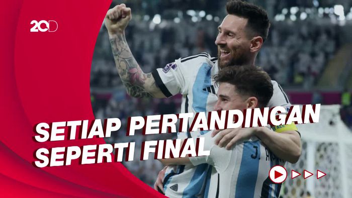 Messi Kena Mental Usai Kalah dari Arab Saudi