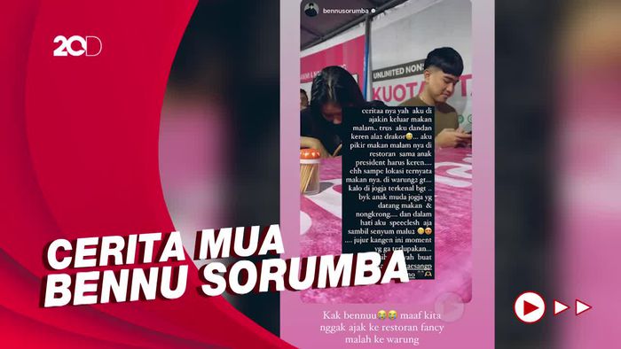 Kaesang-Erina yang Santai Jajan dan Makan Warung Kaki Lima