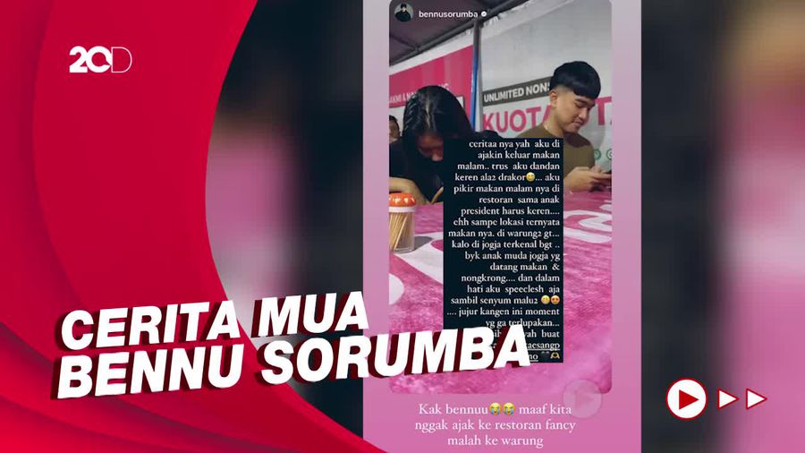 Kaesang-Erina yang Santai Jajan dan Makan Warung Kaki Lima