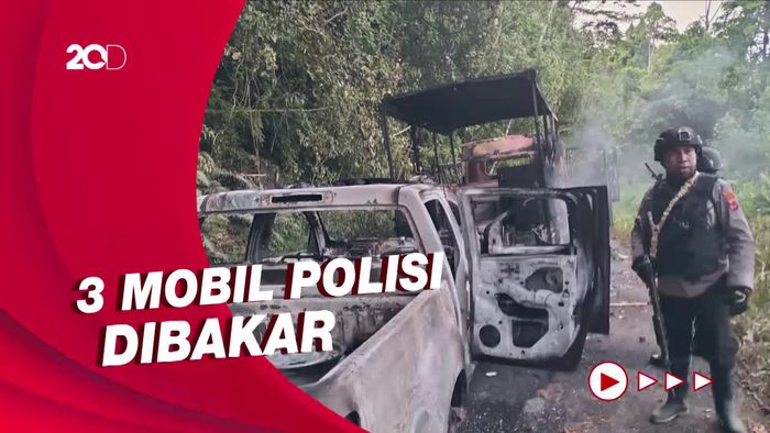 Detik-detik 25 Polisi Diserang KKB di Kepulauan Yapen Papua