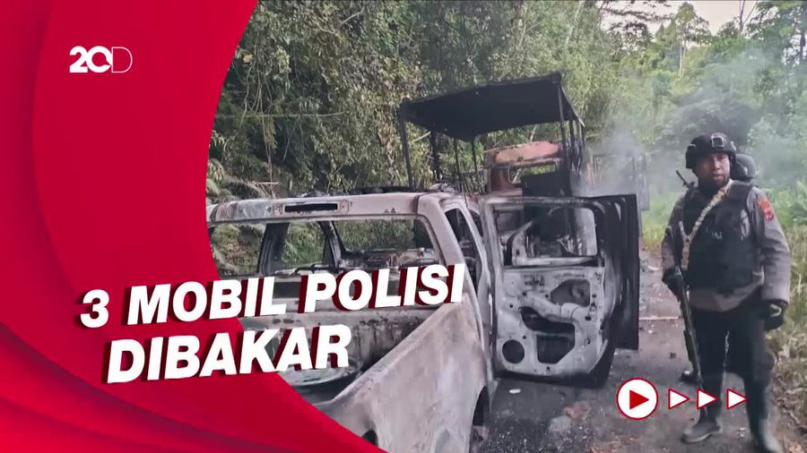 Detik-detik 25 Polisi Diserang KKB di Kepulauan Yapen Papua