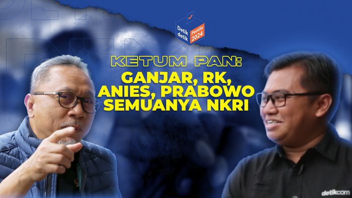 Ketum PAN: Ganjar, RK, Anies, Prabowo Semuanya NKRI