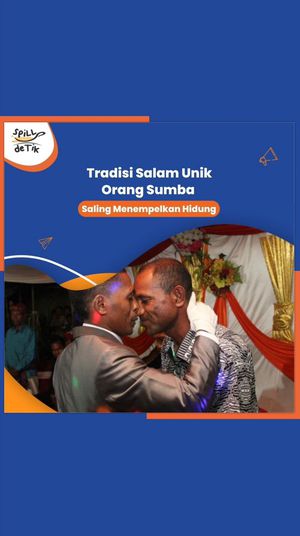 Saling Sapa Lewat Adu Hidung