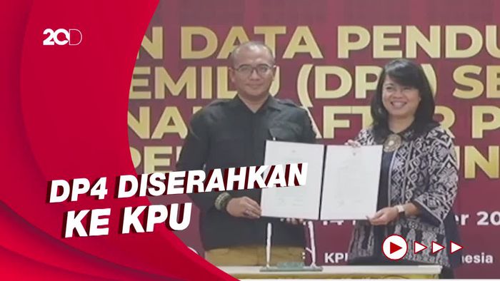 KPU Terima DP4 dari Kemendagri