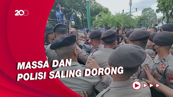 Demo Partai Prima di KPU Memanas Jelang Penetapan Peserta Pemilu 2024