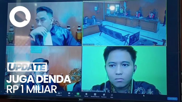 Tangis Doni Salmanan Divonis 4 Tahun Penjara