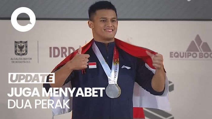 Atlet Indonesia Raih Emas di Kejuaraan Angkat Besi Dunia