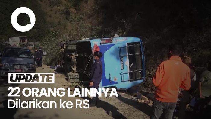 17 Orang Tewas dalam Bus yang Terguling Masuk Jurang di Nepal