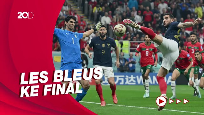 Prancis Hajar Maroko 2-0, Tantang Argentina di Final!