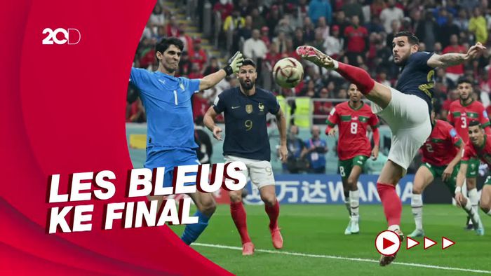 Prancis Hajar Maroko 2-0, Tantang Argentina di Final!