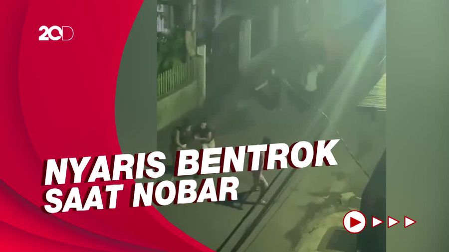 Warga di Manado Nyaris Bentrok Saat Nobar Piala Dunia