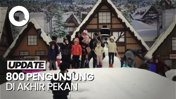 Jumlah Pengunjung Trans Snow World Bintaro Terus Naik