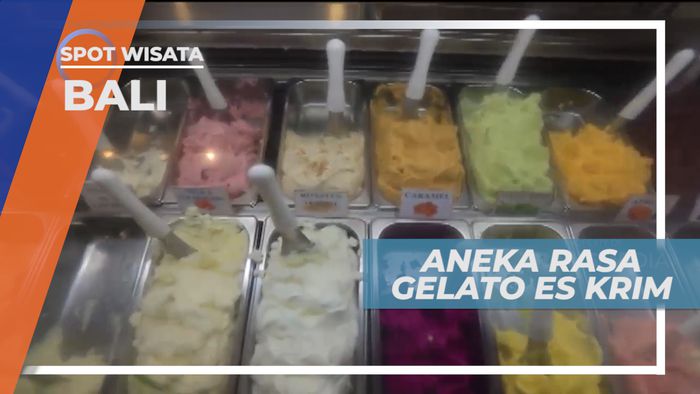 Menikmati Manis Legit Beragam Rasa Es Krim Bercita Rasa Italia, Bali