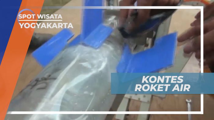 Serunya Adu Kompetisi Membuat Roket Air Antar Siswa, Yogyakarta