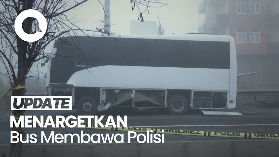 Bom Mobil Meledak di Turki, 8 Polisi Terluka!