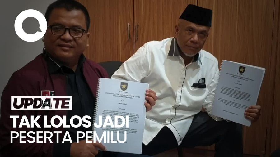 Partai Ummat Sambangi Bawaslu, Serahkan Berkas Gugatan Pemilu 2024