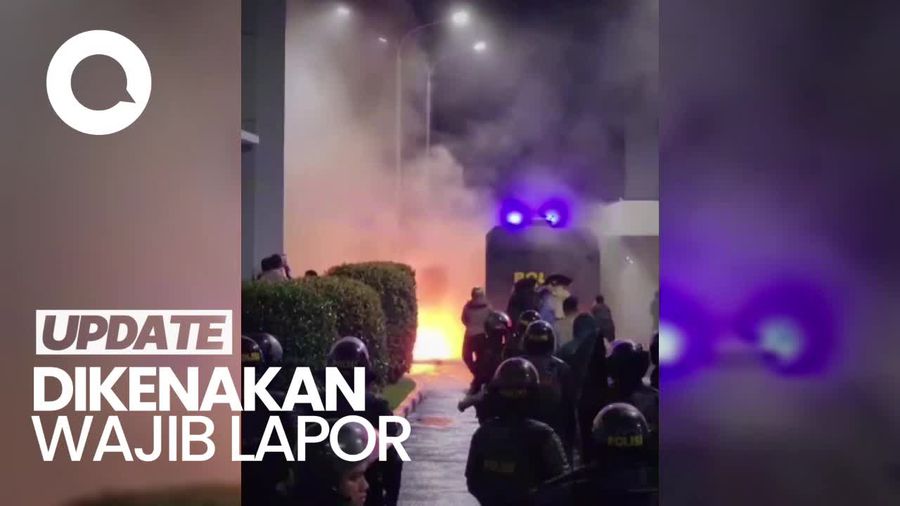 29 Mahasiswa yang Ricuh Saat Demo Tolak KUHP di Bandung Dipulangkan