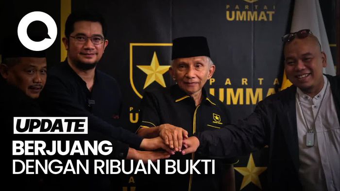 6.000 Bukti Dibawa Partai Ummat dalam Gugatan Sengketa Pemilu 2024