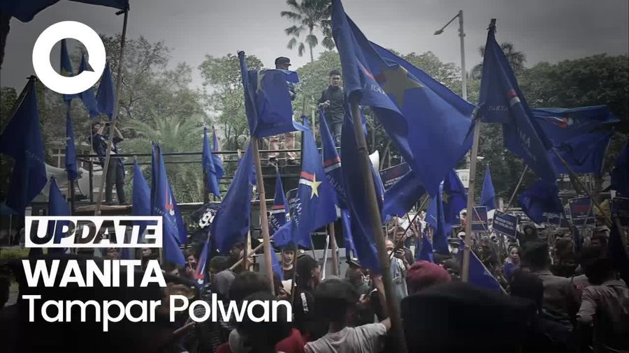 Wanita Simpatisan Partai Prima Tampar Polwan Berdalih Dilecehkan