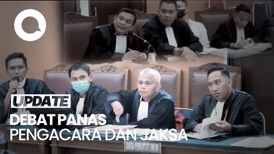 Adu Mulut Jaksa-Pengacara AKP Irfan dan Acungan Jempol ke Bawah