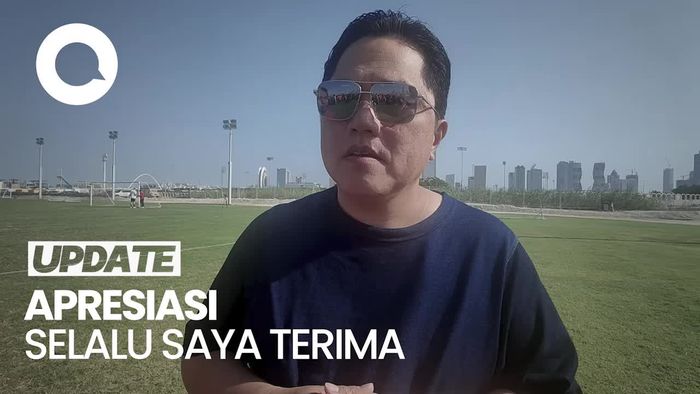 Erick Thohir Soal Dukungan Jadi Ketum PSSI: Tunggu waktu yang tepat