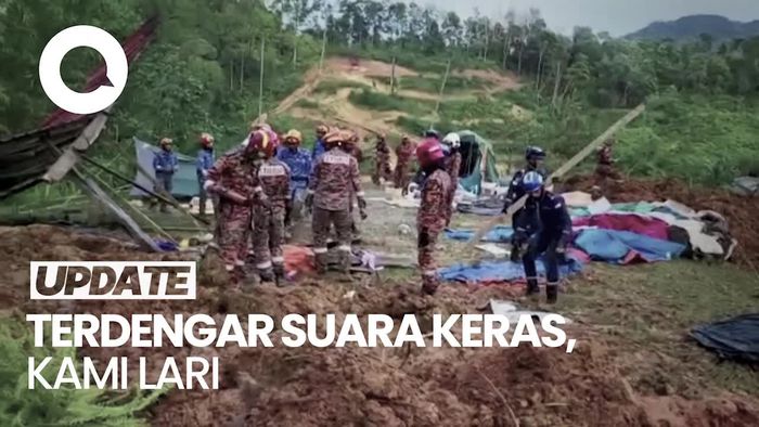 Kesaksian Ngeri Korban Longsor Malaysia: Kami Lari, Tak Lama Semua Hancur
