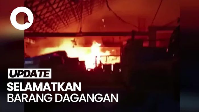 Penampakan Pasar di Toraja Terbakar, Pedagang Panik!