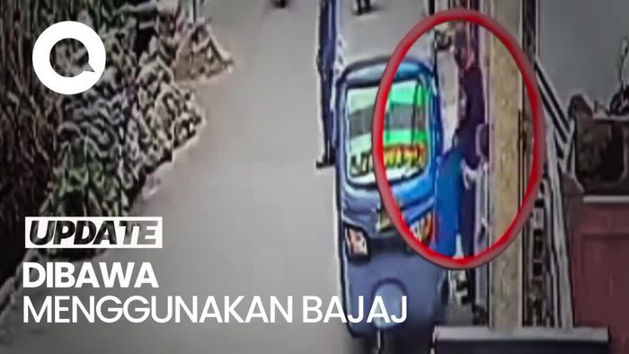 Terekam CCTV, Aksi Penculikan Bocah di Gunung Sahari Jakpus