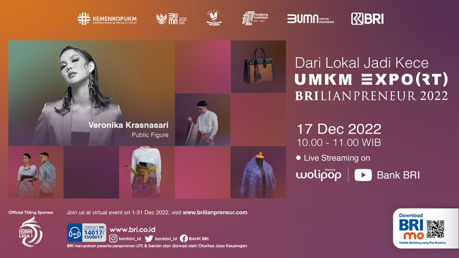 Dari Lokal Jadi Kece BRI UMKM EXPO(RT) Brilianpreneur 2022 Episode 2