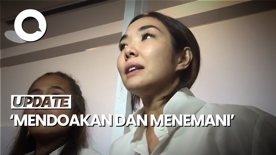 Hadir di Hari Kremasi Ayah Wijin, Gisel Sebut Ingin Beri Dukungan