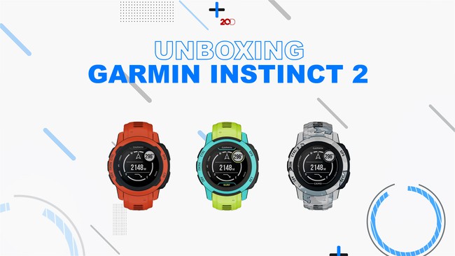 Unboxing Smartwatch Garmin Instinct 2